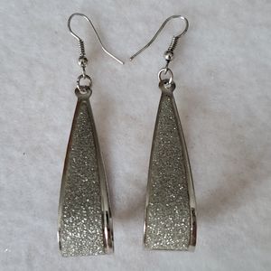 Silver Daggly Earring's